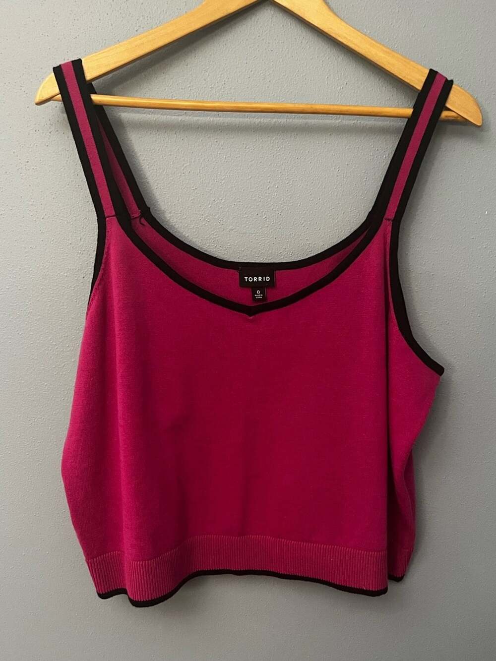 Torrid Cropped Sweater Camisole